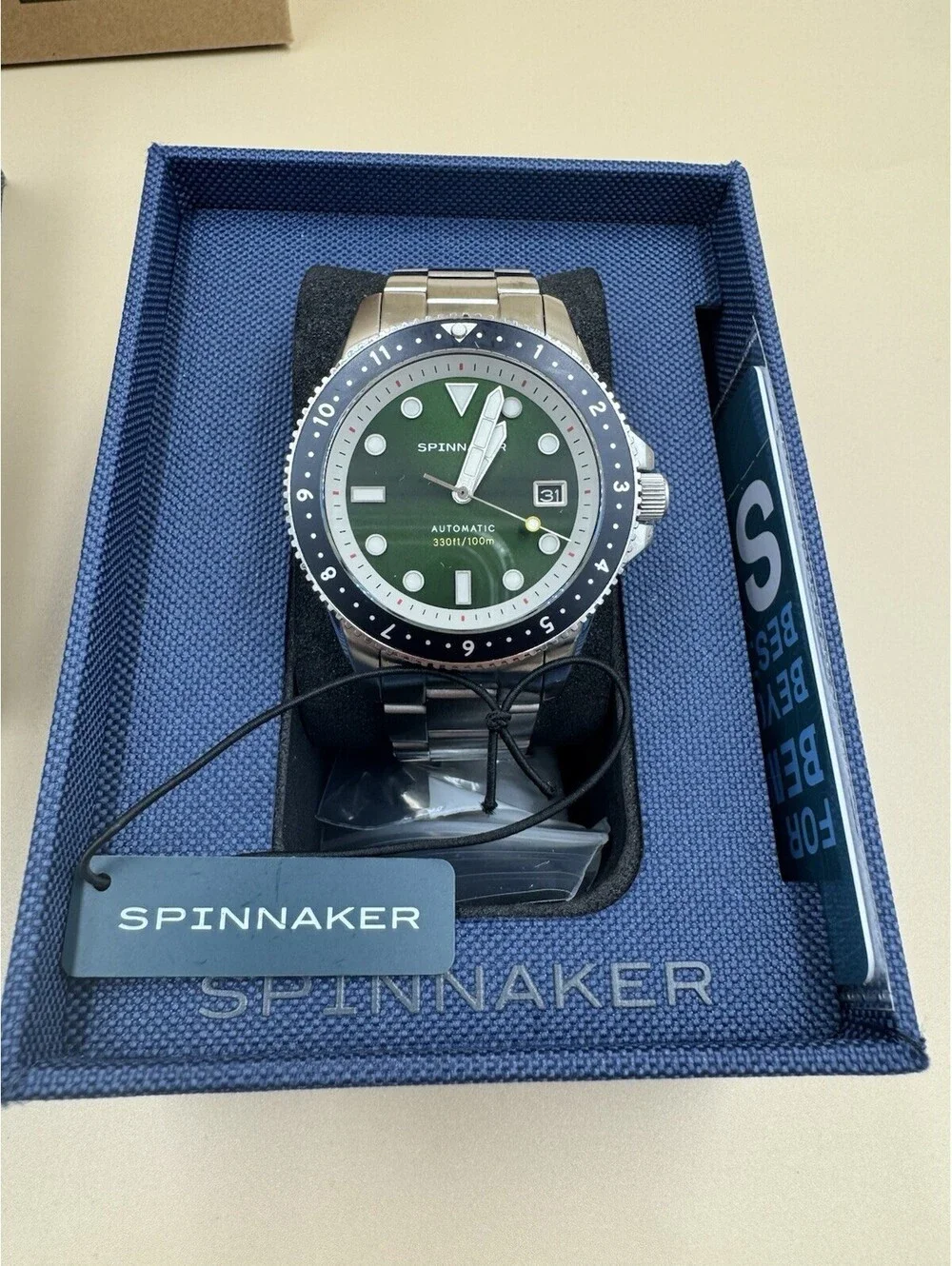 Croft Pioneer Automatic Green Stainless Steel | Green Dial Wristwatch SP-5136-22